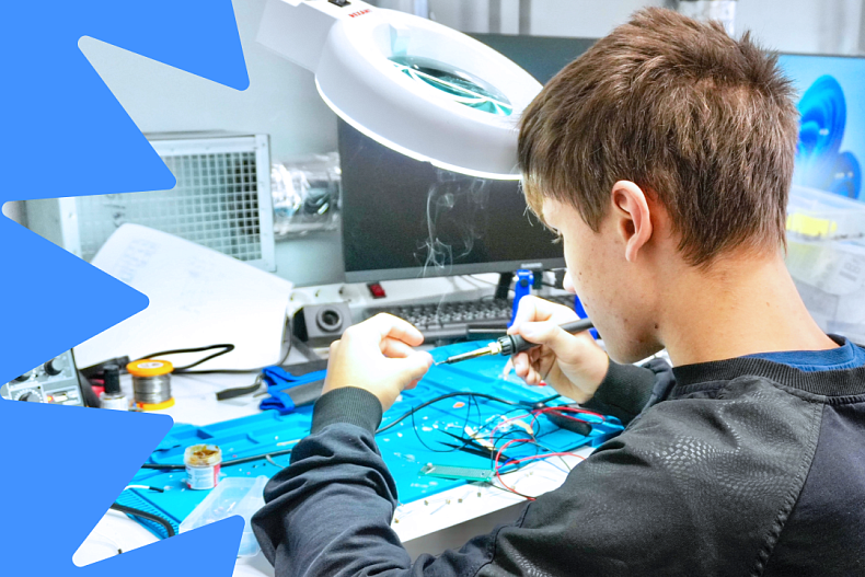 Старт секции "Радиомонтаж"